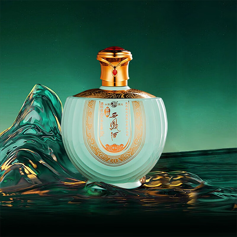 西凤窖藏西凤酒 绵柔凤香型白酒 45度 500ml*2瓶 纯粮酿造 粮食白酒  45度 500mL 4瓶