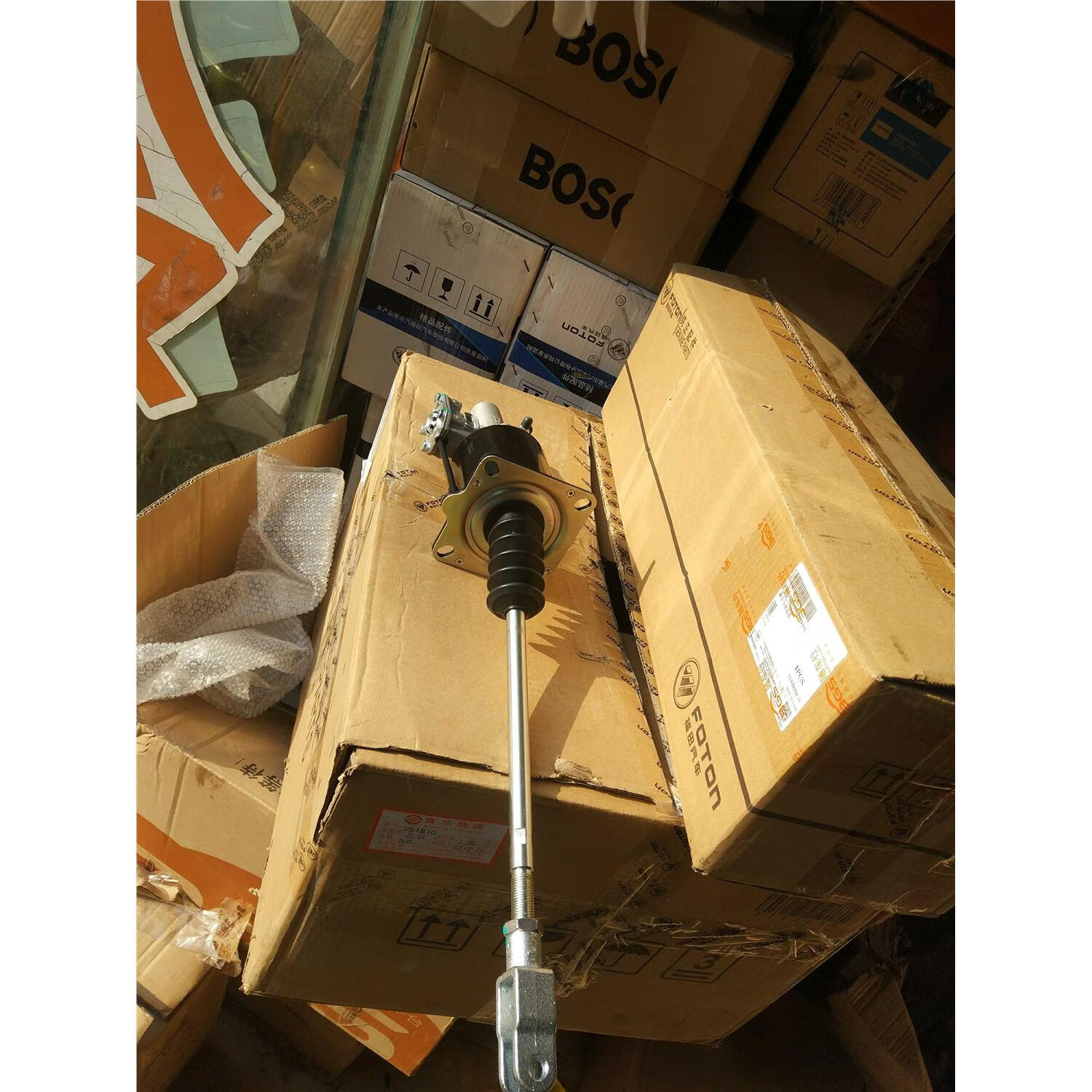 福田汽车原厂配件 欧马可s5原厂离合器分泵 助力器总成 欧马可s5离合