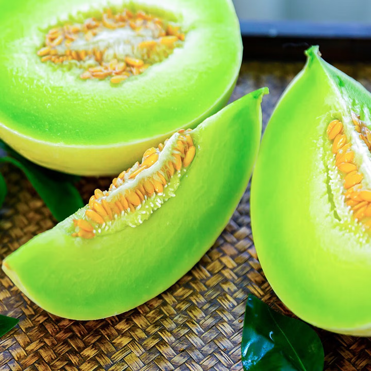 季节集冰淇淋玉菇甜瓜奶香蜜新鲜水果当季冰淇淋脆甜香瓜孕妇A 净重4.5-5斤丨2-3个【冰淇淋口感】