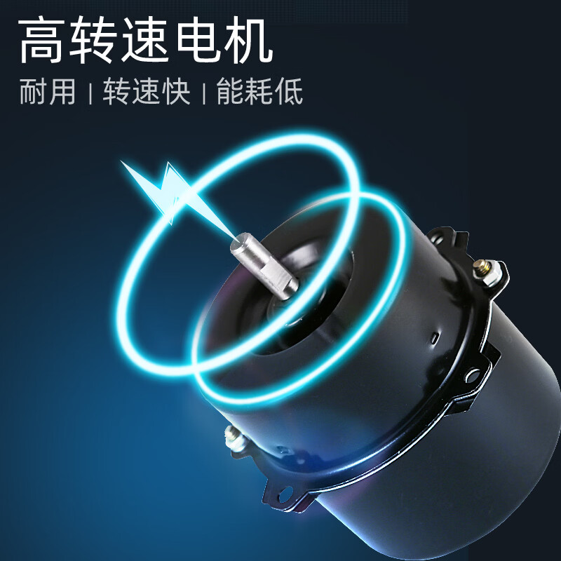 保力克出租屋简易安装油烟机大吸力抽油烟机家用厨房强力排油烟机顶侧双吸抽烟机 斜流增压款 【按键双档+照明】6寸15cm+5米软管