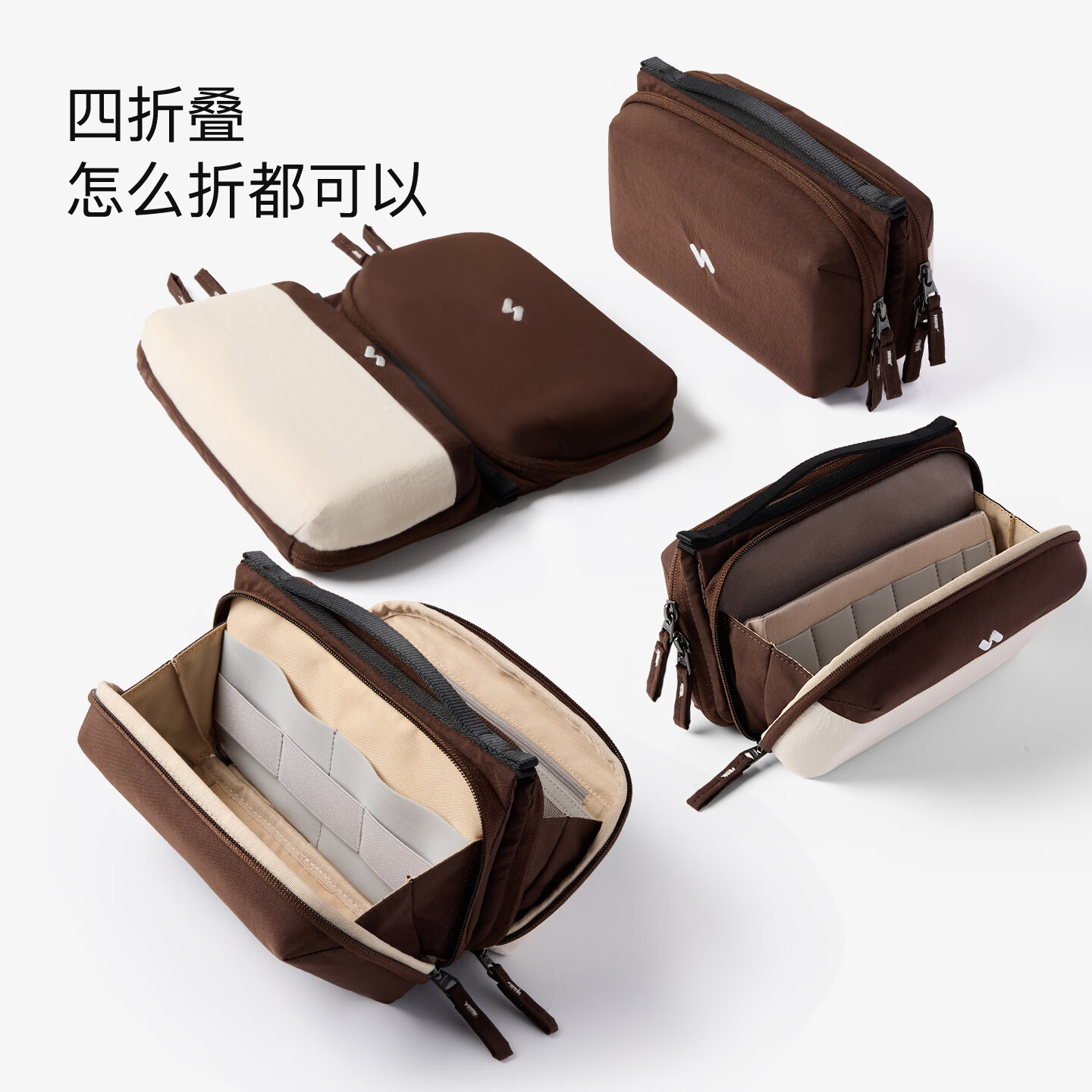 inateck四折叠数码挎包适用大疆Pocket3收纳包运动相机action6保护盒数码收纳口袋相机配件osmo nano 曜灰色 inateck四折叠数码挎包适用大疆Pocket3收纳包运动相机action6保护盒数码收纳口袋相机配件osmo nano 曜灰色