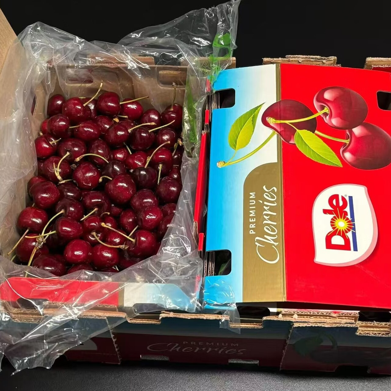 都乐Dole原箱5斤车厘子，礼盒装，加D加甜 10斤(净重) 原箱 巨无霸3J 单果30-32mm