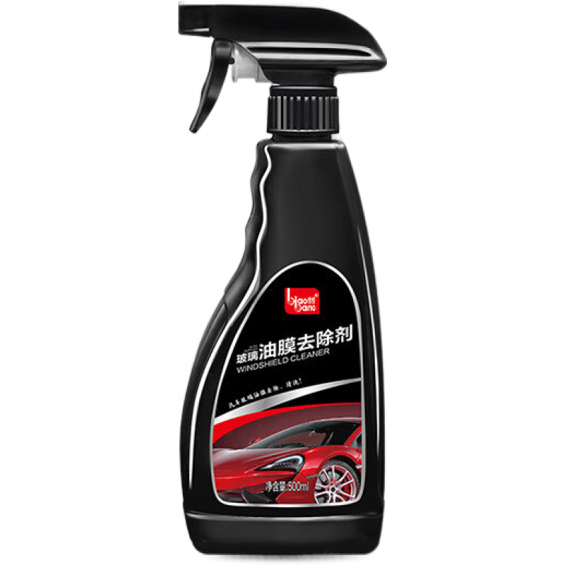 標(biāo)榜去油膜清潔劑汽車(chē)前擋風(fēng)玻璃油膜去除劑車(chē)窗雨刮器油饃清洗劑 500ml【1支裝】油膜去除劑(勿噴玻璃膜)