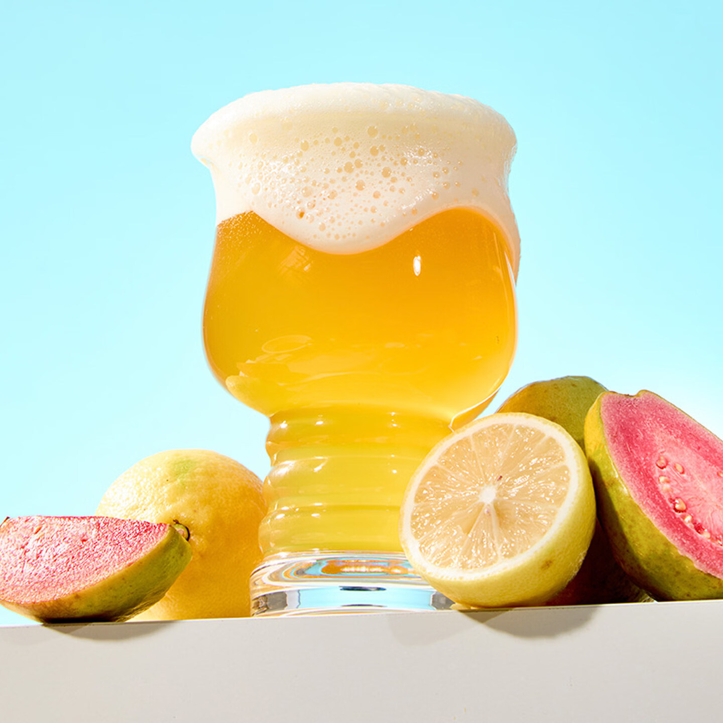 霜城芭乐柠檬风味精酿啤酒 750ml 果味微醺大瓶啤酒整箱盒装 芭乐柠檬风味 750mL 6罐 整箱装