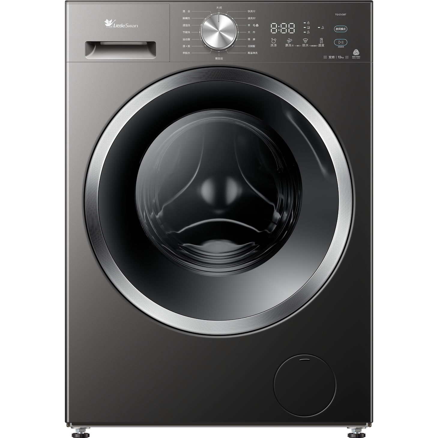 LittleSwan/С��� ȫ�Զ� 12kg ��Ͳ TG12V28T 1783.21Ԫ