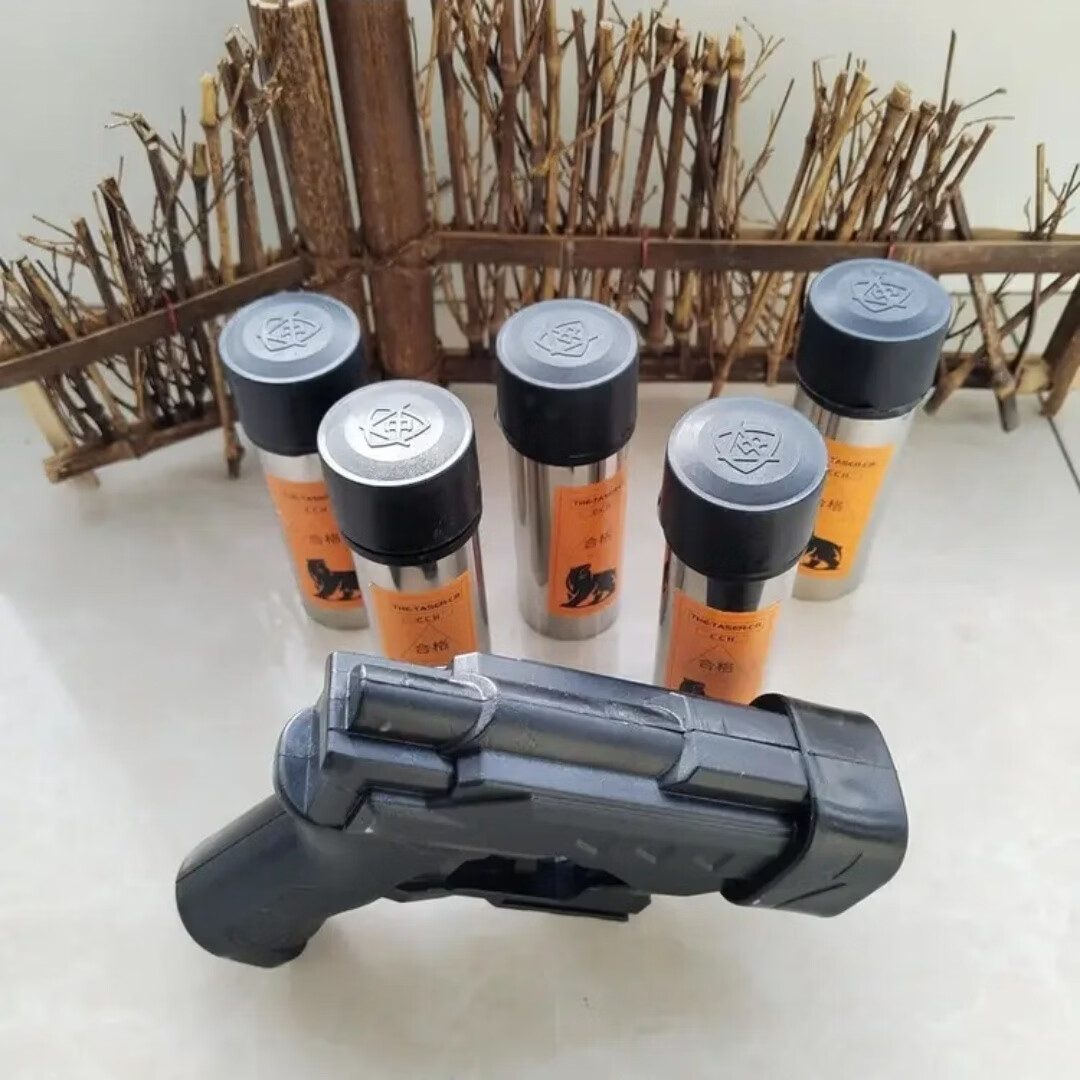 户外应急救援装备防身应急装备合法安全枪式防护装备 主机+6桶+收纳袋（推荐套餐）