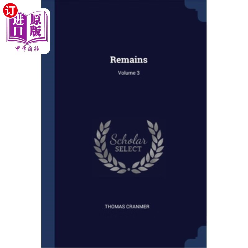 海外直订remains; volume 3 仍然;卷3