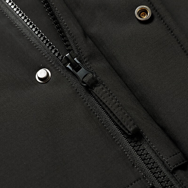 鸭鸭（YAYA）羽绒服男短款连帽宽松厚款保暖中青年2025冬季新年户外工装外套 黑色 L 175(建议125-140斤)