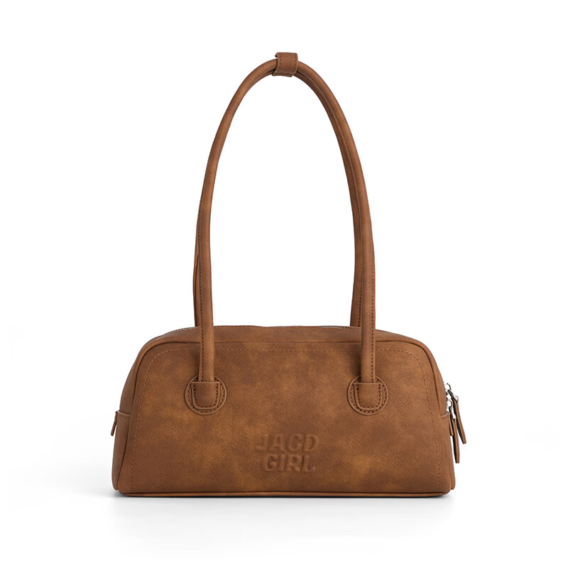 JACD通勤包包女2025新款斜挎包女包高级感波士顿包生日礼物情人节礼物 肉桂卷