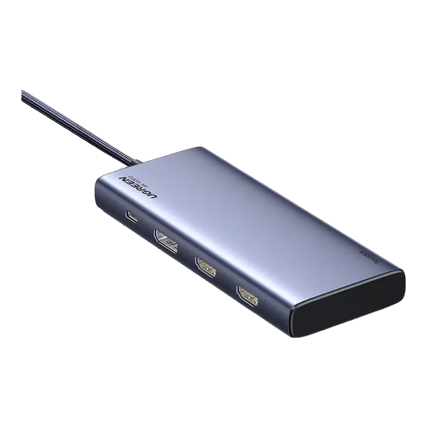 ������UGREEN��Type-C3.2˫HDMI/DP�˺�һ8��1��չ��USB-C�׵�5��չ��10Gת��4K60Hz������չ�������뻪Ϊ����MST 8��һ��Ƶ��CM880-55544