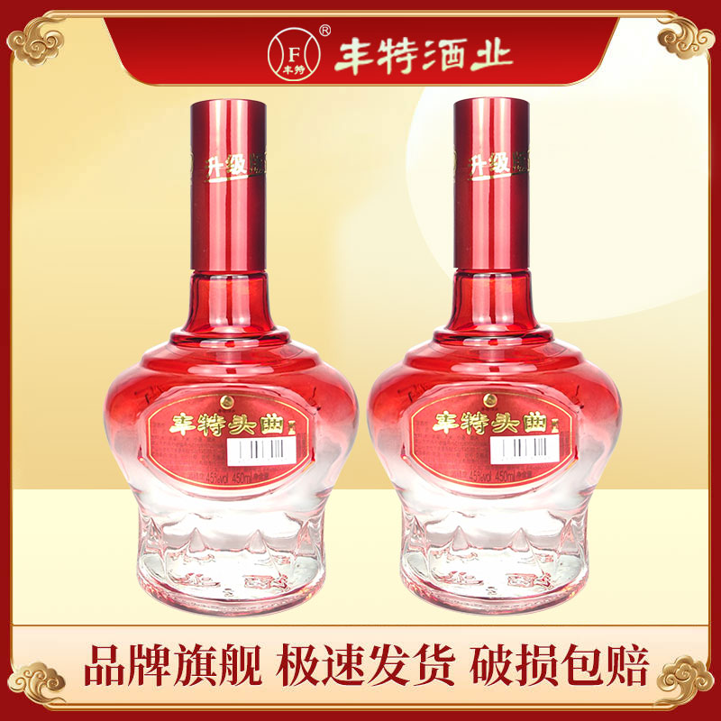 丰特浓香型白酒52度高度纯粮食酒口粮酒四川白酒宴请年货送礼 52度 450mL 6瓶 装丰特头曲
