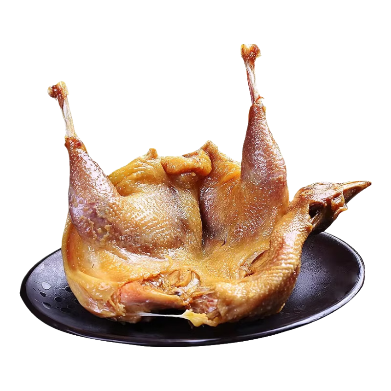 楚腊乡湖北风干鸡荆门十里铺风干鸡腊鸡整只鲜鸡肉美食特产熟食腊味年货 风干母鸡1只【600g-700g】真空包装