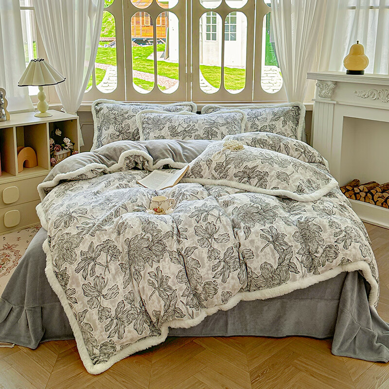 �����ˣ�Xanlenssi��A��Ӻ����޵�ţ���޶�����ů�ļ��� ����ĥë�޼��������׼� ī������-h ������ 1.8�״�(����200*230cm)