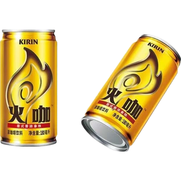 怡寶火咖意式香濃咖啡180/罐頭咖啡瓶裝 180ml*6罐