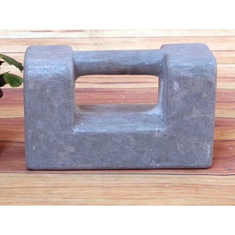 青石石锁练功武术健身男士哑铃嘉祥石雕老石锁手工打磨 青石抛光【50