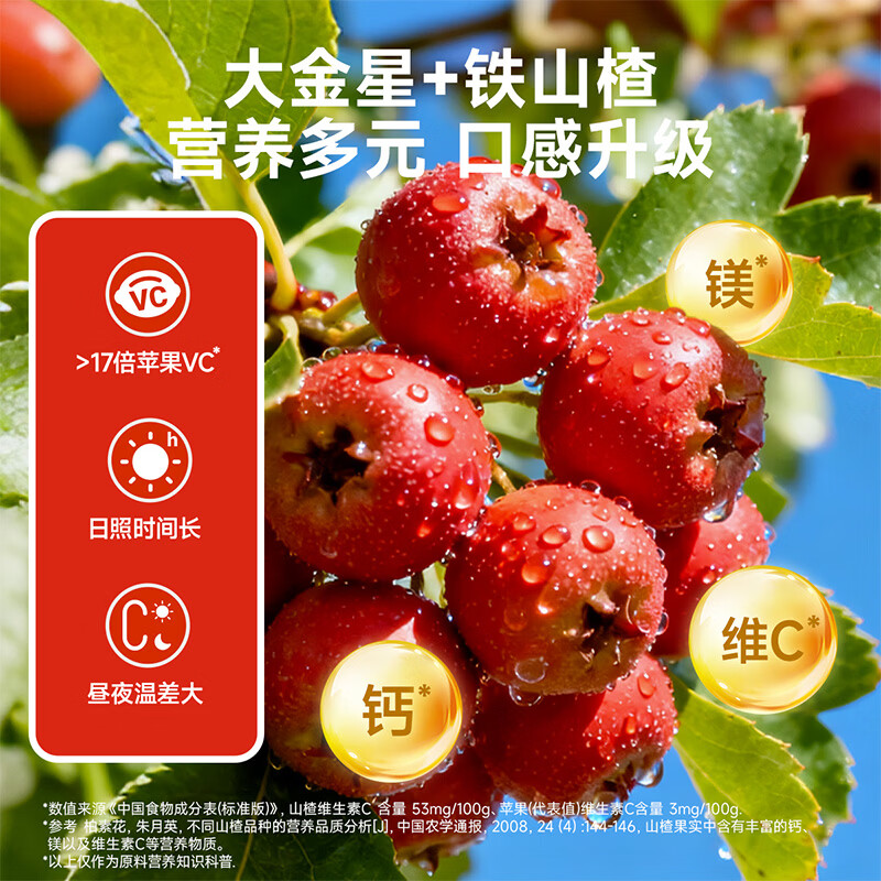 窝小芽 山楂鸡内金糖葫芦益生元山楂棒棒糖0添加白砂糖儿童宝宝零食一岁 【60支】山楂金糖葫芦230g*3袋