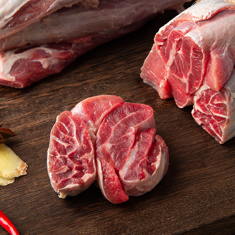 隆港汇 生鲜牛肉新鲜牛腱子肉金钱腱牛肉腱子芯2500g