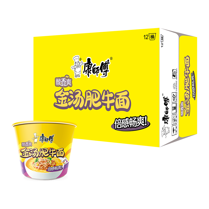 ��ʦ�� ������ţͰ�� 110g*12 ��������ˬ����������ʳ 45.98Ԫ(���׹�)