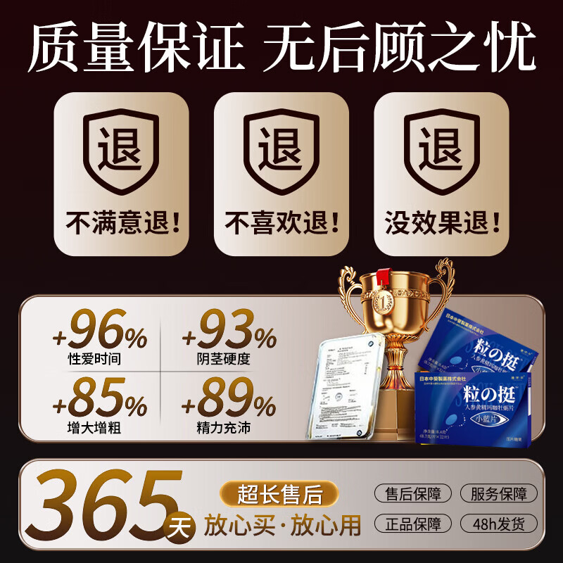 男性房事特硬吃的变硬药补肾壮阳早泄敏感情趣用品黑金刚小钢炮 【一盒】正品速效筵时勃起壮阳药增大增粗增硬性用品 中老年成人用品海外男科用药营养德国男士保健品专用