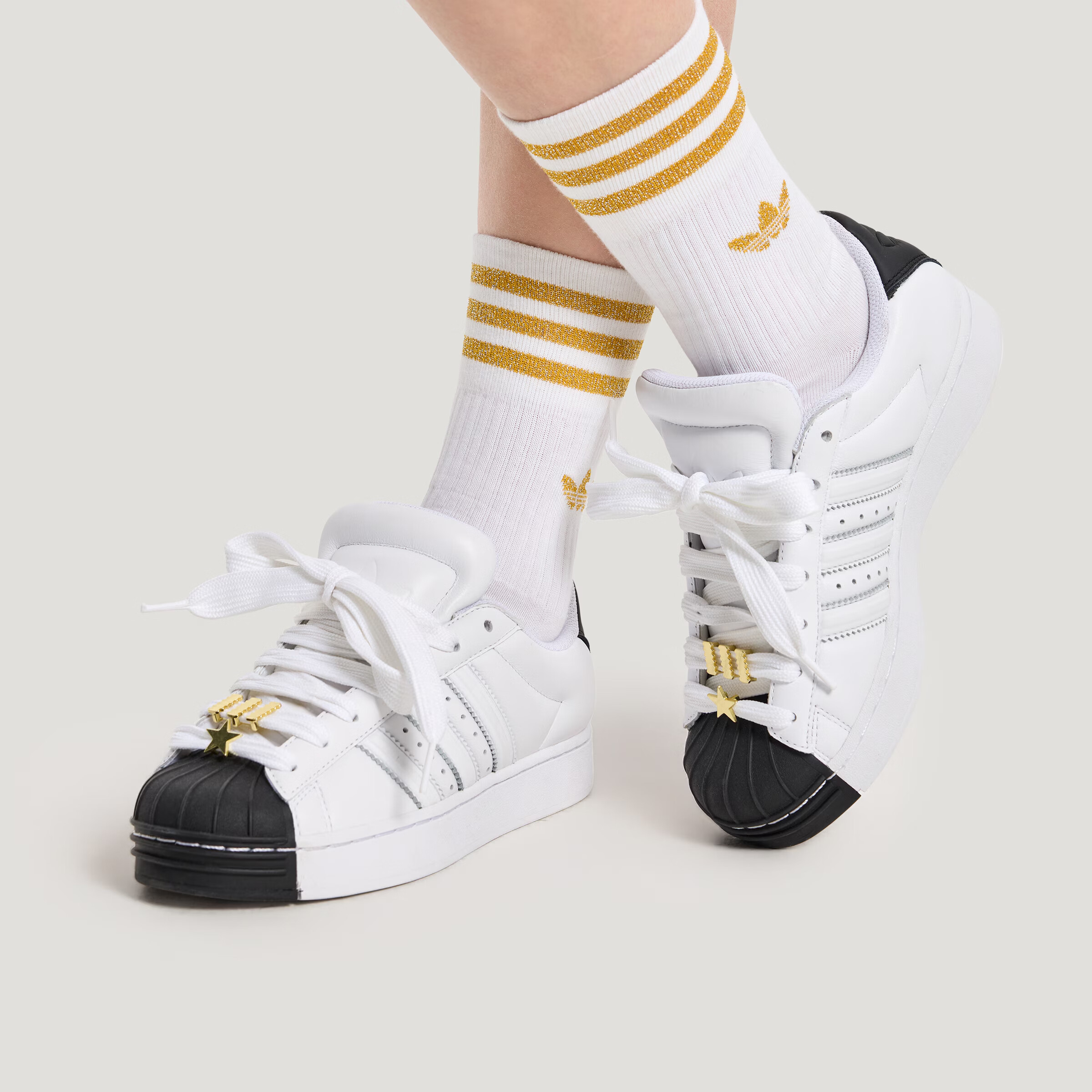 阿迪达斯（adidas）【滔搏运动】三叶草男女鞋SUPERSTAR ST W运动休闲鞋IH6679 IH6679 37