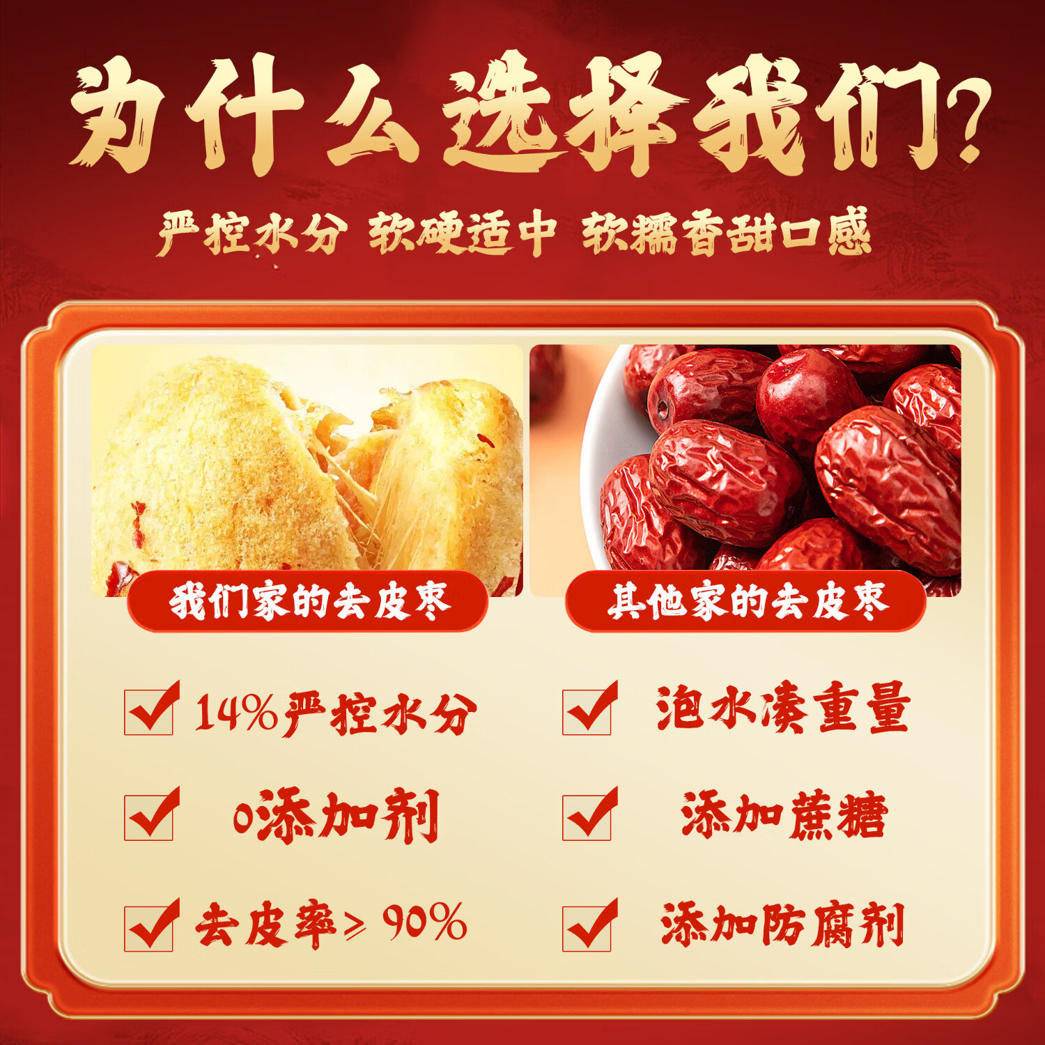果果礼好HelloGuoguo无皮无核红枣去皮新疆特产若羌灰枣去核胡大枣去脱皮剥送礼盒装 【真特级 I 拒绝混杂】独立包装【300g】