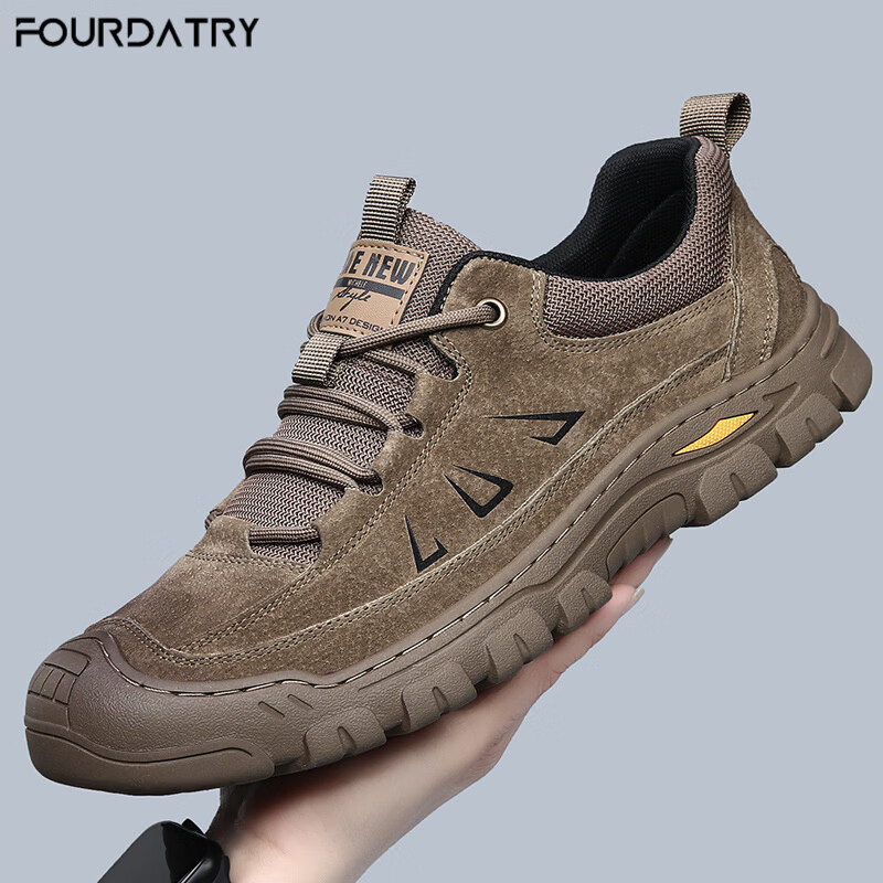 FOURDATRY�߶�Ʒ��ɽЬ����ʿ��Ƥ���ʴ�װ�ȫЬ͸��������ĥ�ͱ������� ����7823 42