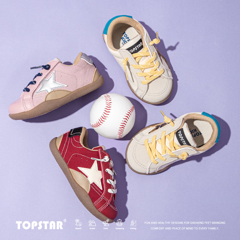 TOPSTAR ͯЬ ��ͯ�ܲ�Ь 24 �ڳ�15.5cm ��ɫ 69Ԫ