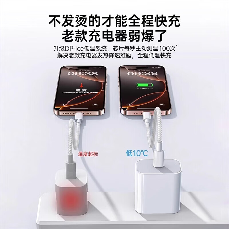 酷威猫适用苹果充电器正品30W氮化镓快充PD充电线套装适配原装iPhone14/13/12/11/8手机充电头平板通用 【套装】30W快充头+2米PD快充线