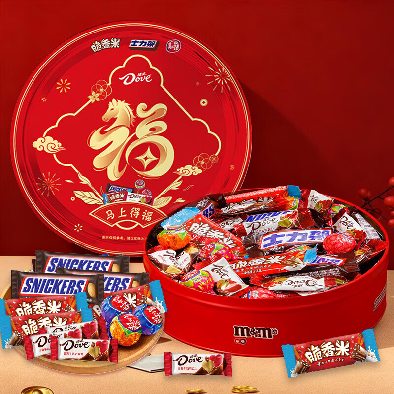 真知棒马上得福糖果礼盒394g 29.9元