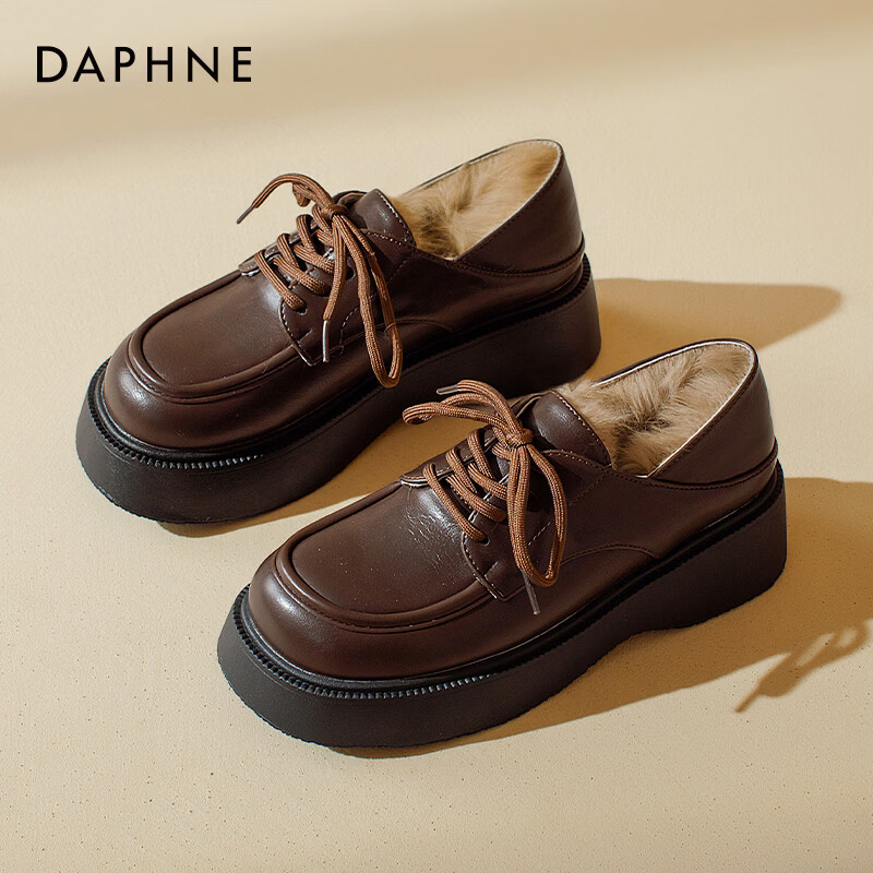 ��ܽ�ݼ���СƤЬŮ2025�ﶬ����ëë��Ь�����·��ױ�ů�ָ�Ь ��ɫ���޿� 37 62.11Ԫ