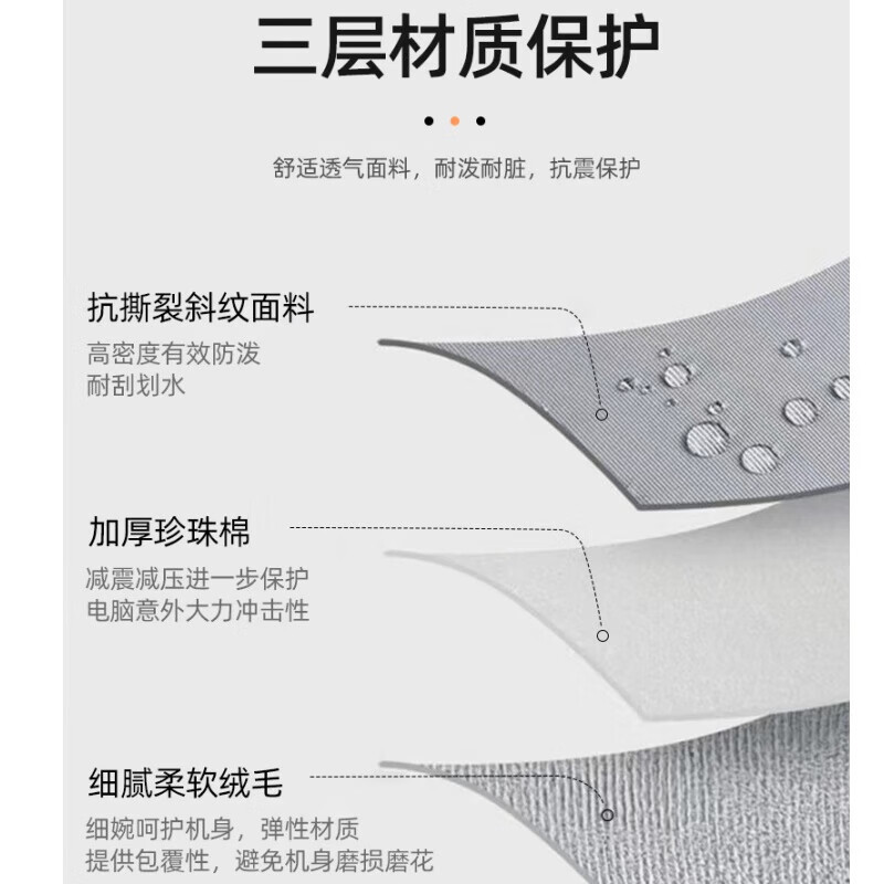 【严选百货】新款时尚笔记本电脑包手提包男女商务公文包单肩包斜 小号粉色