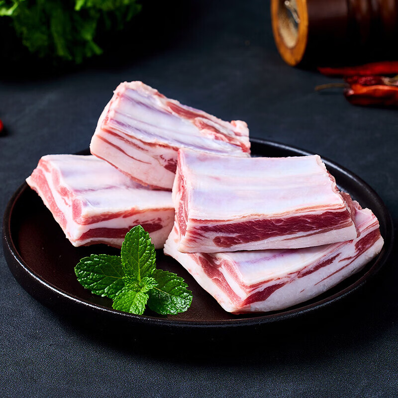 卓宸澳洲羔羊coles系列 生鲜原切羊肉火锅烧烤食材 澳洲羊排块3.6斤