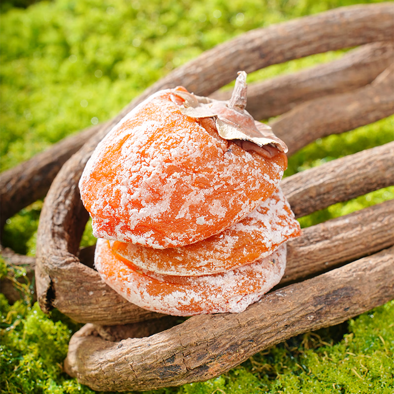 中果农茂陕西正宗富平柿饼独立小包装柿子饼霜降流心吊柿饼尖柿饼年货礼盒 【礼盒装】净重3斤中大果*1盒