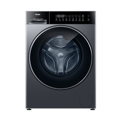 海尔（Haier）26年小红花新品 首发12.5公斤大容量滚筒洗衣机全自动 带烘干洗烘一体机 蓝盾除菌 XQG125-HL57H