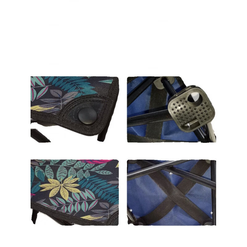 胖东来同款折叠凳户外马扎折叠小凳子折叠椅板凳钓鱼凳矮凳马扎写 枫叶加厚28厘米大号【平登】