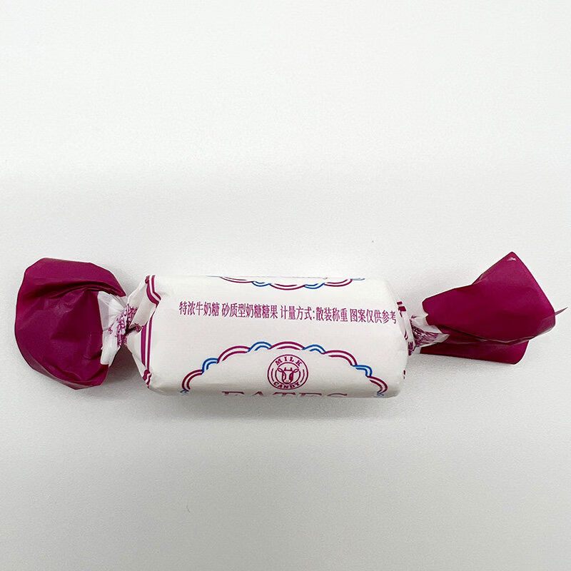 錦大濃牛奶糖散裝辦公休閑喜糖懷舊網(wǎng)紅兒童小零食年貨糖果 紅色 500g1斤