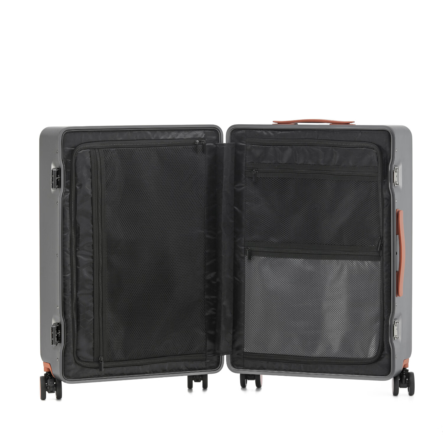 超溶2025新款行李箱大容量旅行箱耐用拉杆密码箱24寸皮箱男女 白色 26英寸