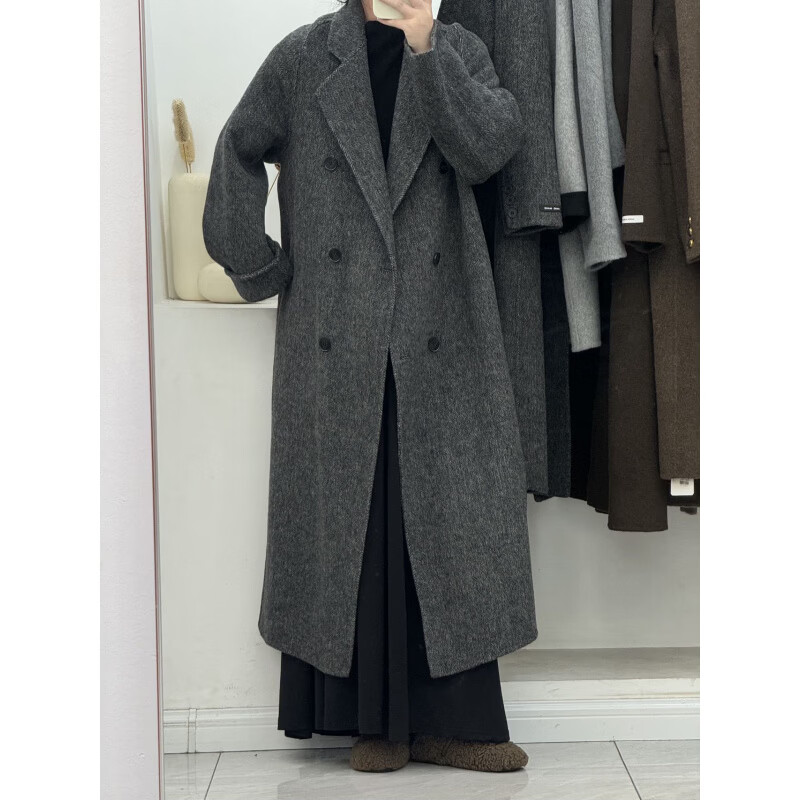 ���ܻ�ë��24�ﶬ�¿�˫����ë����Ů���ɳ�ë�мӳ�����ë������ ��ɫ S 485.94Ԫ