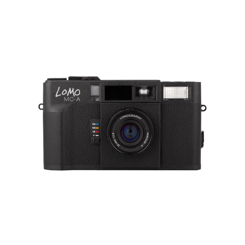 LOMOGRAPHY【情人节】【新品上市】Lomo MC-A 135 全自动随拍胶片相机 帧藏黑