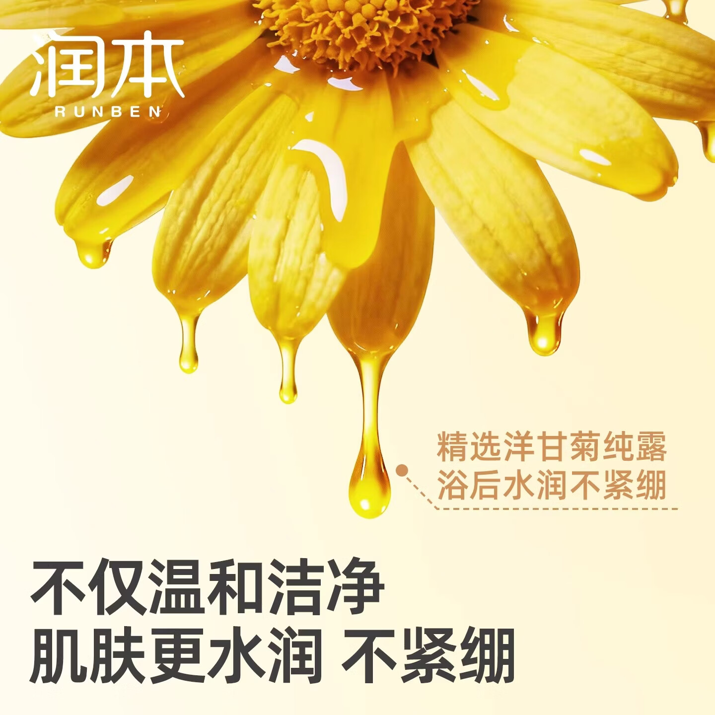 润本（RUNBEN）儿童沐浴露洗发水二合一婴儿宝宝沐浴液男女孩洋甘菊洗发沐浴乳 【婴儿款】500mlx1瓶