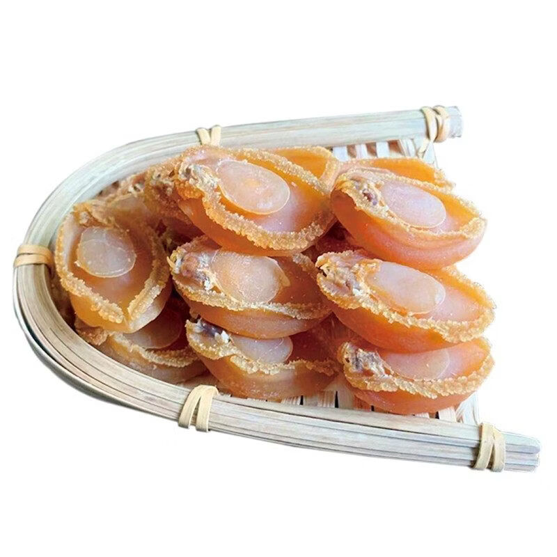 朝鱼汐拾鲍鱼干特大大连黄金淡干佛跳墙原材料50头干货粽子小鲍仔100g 100-101只1斤