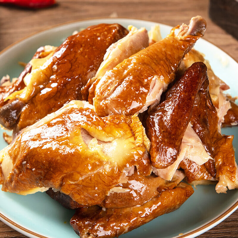 大紅門大红门熟食礼盒礼品酱卤熟食五香鸡猪头肉肘子蒜肠 年货新年礼盒 红门好礼礼盒1525g