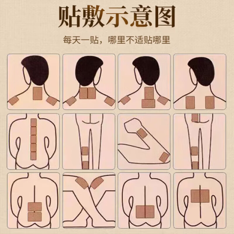 南京同仁堂珍疏服老黑育真舒服育药贴通颈肩腰腿肩周贴腰椎间盘突出育药营自 一盒【体验装】全身通用型 治疗贴腰椎膝盖颈椎贴