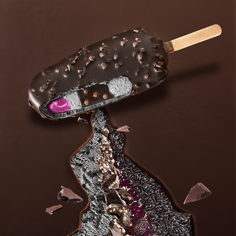 伊利巧乐兹乌漆麻嘿冰淇淋70克*5支