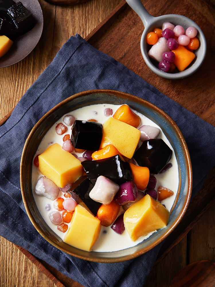 手工小芋圆奶茶店专用西米露套餐小圆子珍珠芋圆成品大芋圆小丸子 800