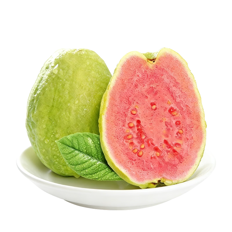 天乐优选顺丰/京东配送福建树熟红心芭乐番石榴新鲜水果生鲜健康轻食 红心芭乐净重4.6-5.1斤单果100g起