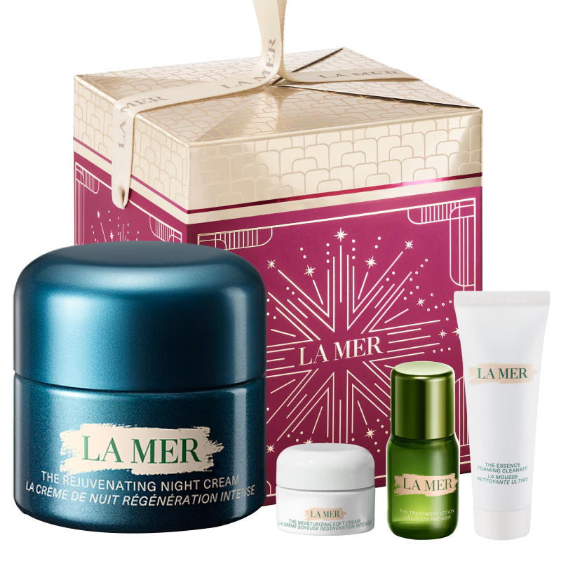 海藍(lán)之謎（LA MER）奇跡晚霜15ml抗老緊致修護(hù)面霜護(hù)膚品化妝品禮盒生日新年禮物女