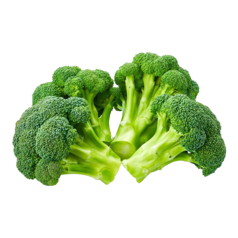 新鲜西兰花 健康轻食蔬菜生鲜可做沙拉天然种植农户自重自发营养 西兰花带箱1斤