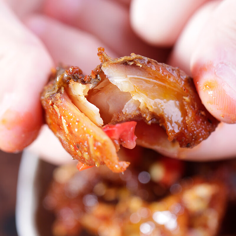东江福劲辣手撕鱼排东江湖湖南特产熟食开袋即食小吃解馋年味香辣零食 酱香味鱼排200g