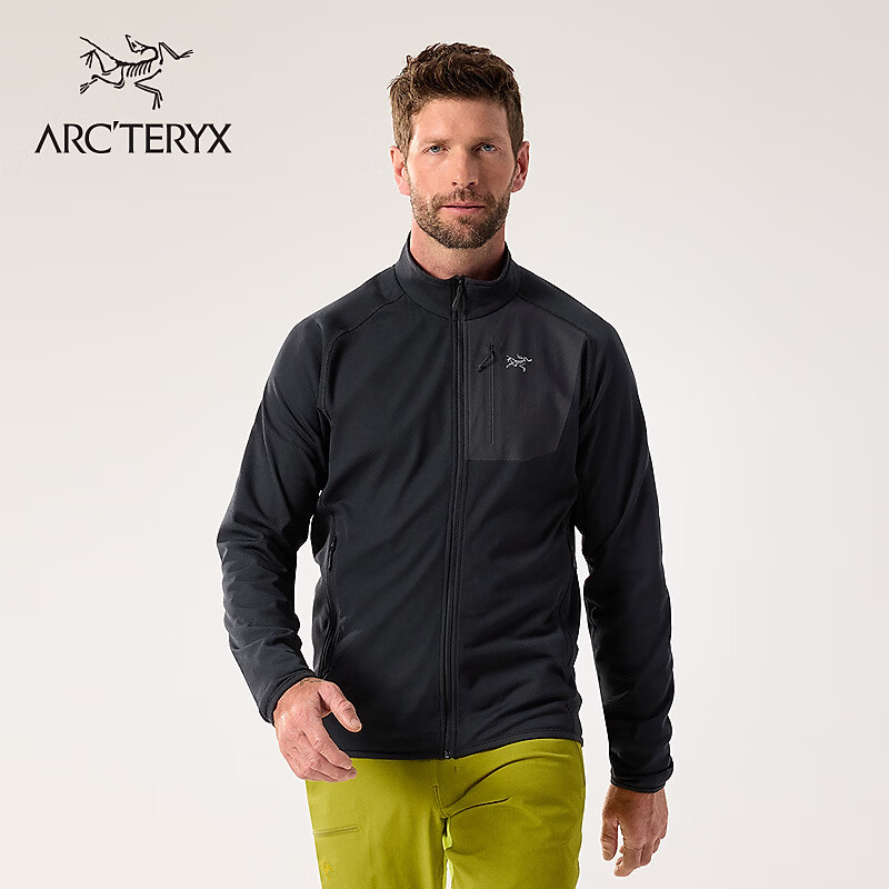 ARC'TERYX始祖鸟 DELTA JACKET 保暖 男子 抓绒衫 BLACK/黑色 M